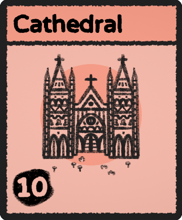 Cathedral card