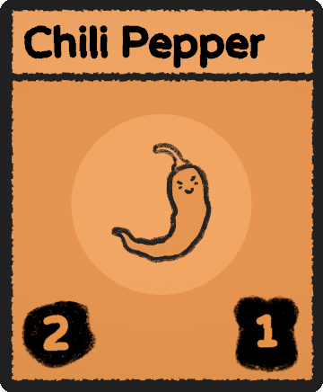 Chili Pepper card