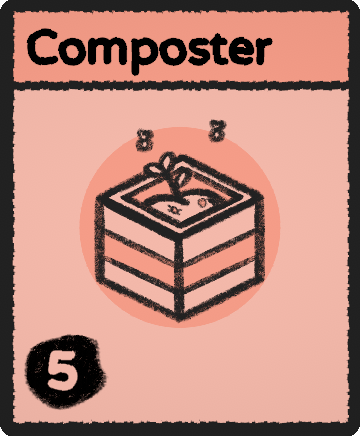 Composter card