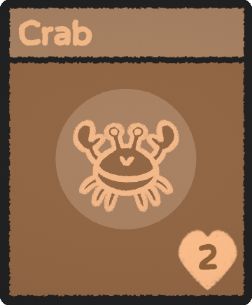 Crab card