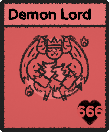 Demon Lord card