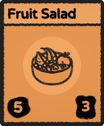 Fruit Salad card