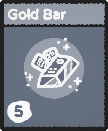 Gold Bar card