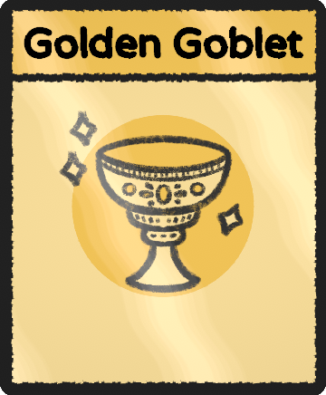 Golden Goblet card