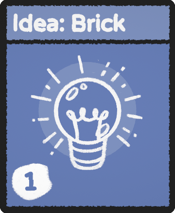 Idea: Brick card