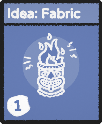 Idea: Fabric card