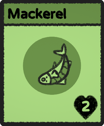 Mackerel card