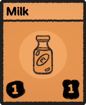 Milk card