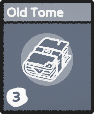 Old Tome card