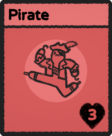 Pirate card