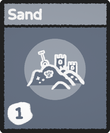 Sand card