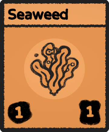 Seaweed card