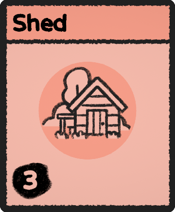 Shed card