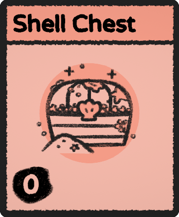 Shell Chest card