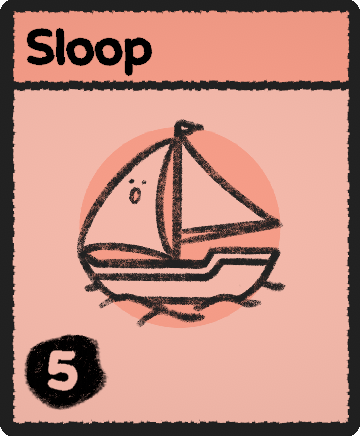 Sloop card