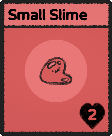 Small Slime card