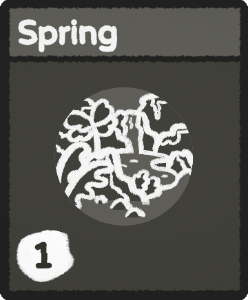 Spring card