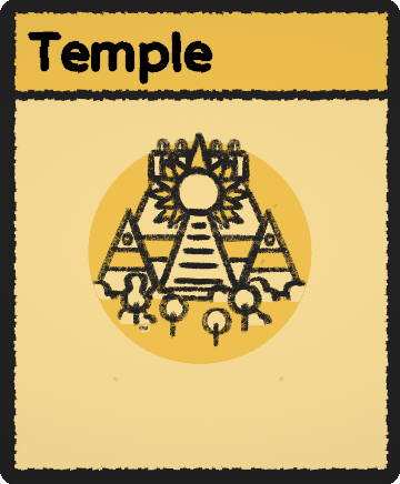 Temple card