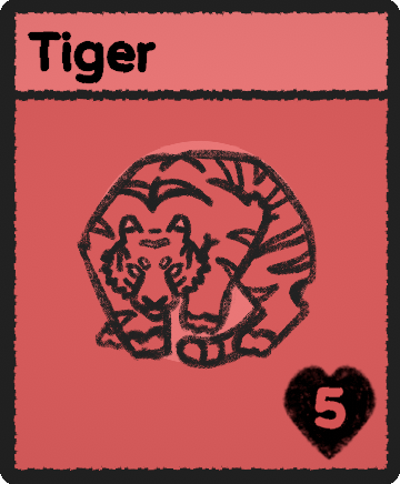 Tiger card