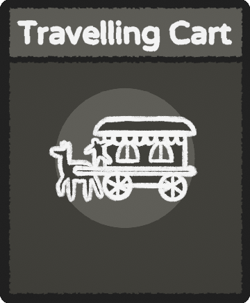 Travelling Cart card