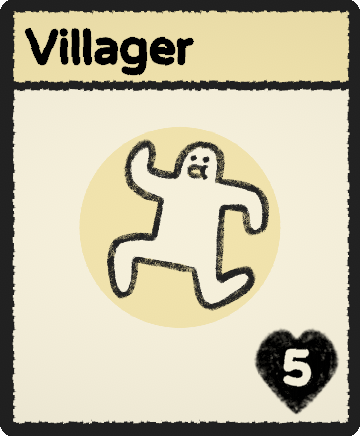 Villager card